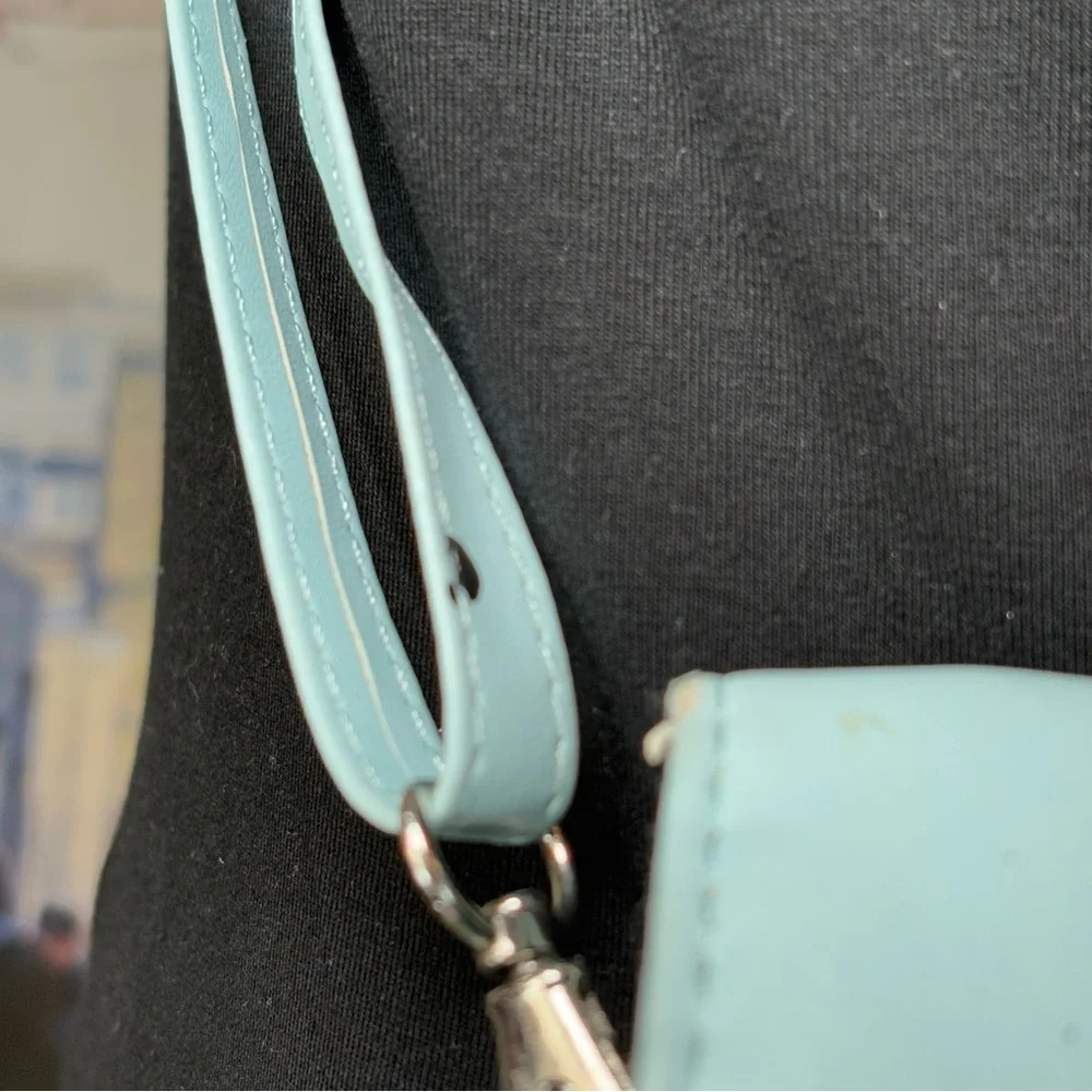Baby Blue Instax Mini Camera Crossbody Case